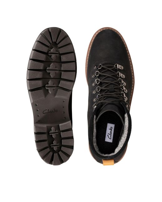 clarks mens waterproof walking shoes