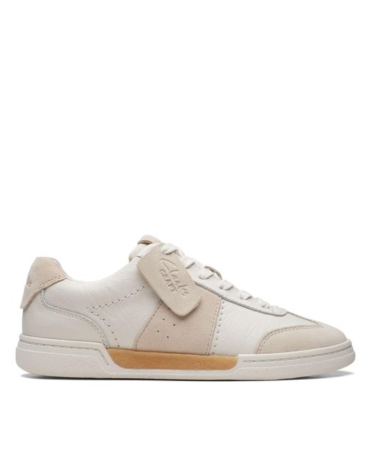 Clarks Craft Match Lo in White | Lyst
