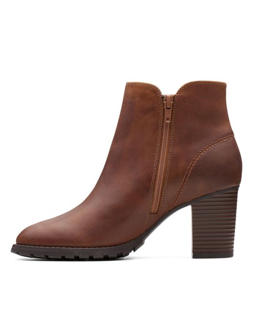 clarks verona trish dark tan