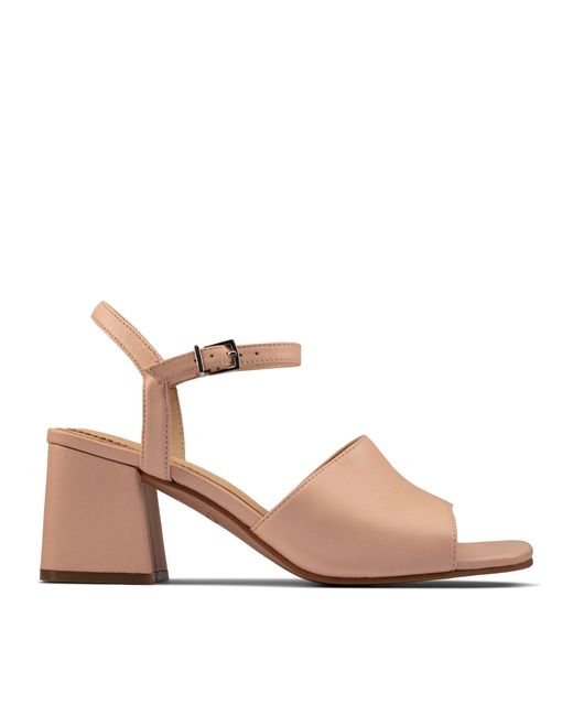 Clarks Leather Sheer65 Block in Light Pink Leather (Pink) - Lyst
