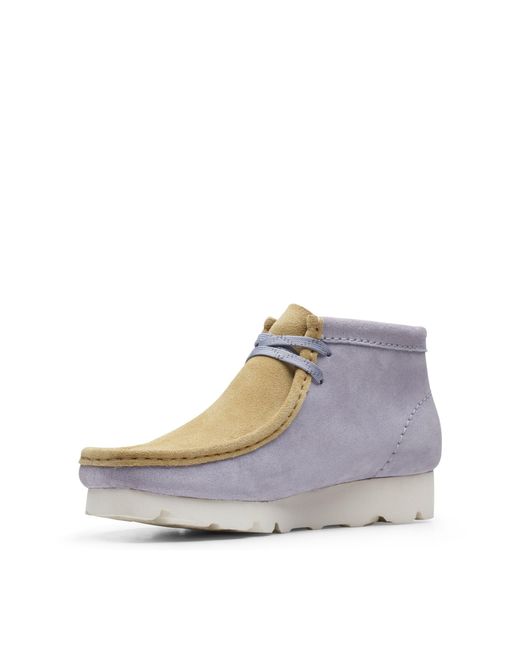 clarks wallabee cool blue