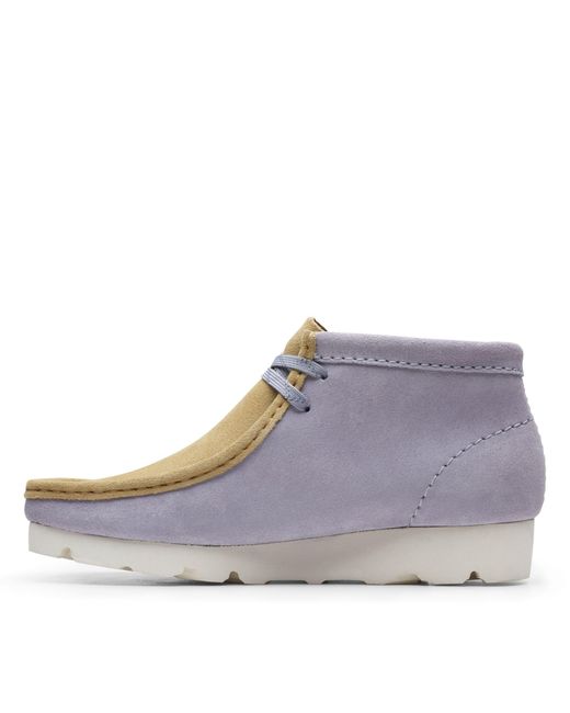 clarks wallabees cool blue