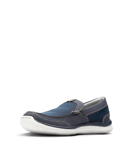Clarks Cushion Soft Slip-on Shoes in Blue for Men |