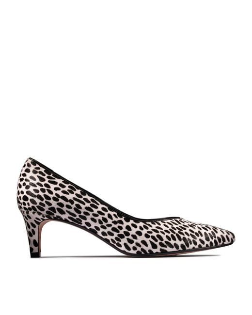 clarks leopard print heels
