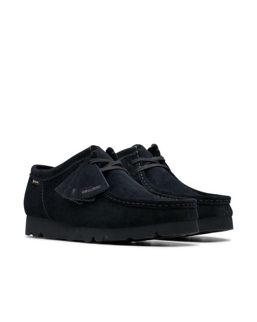 Clarks Black Wallabee Gore-Tex Standard Fit for men
