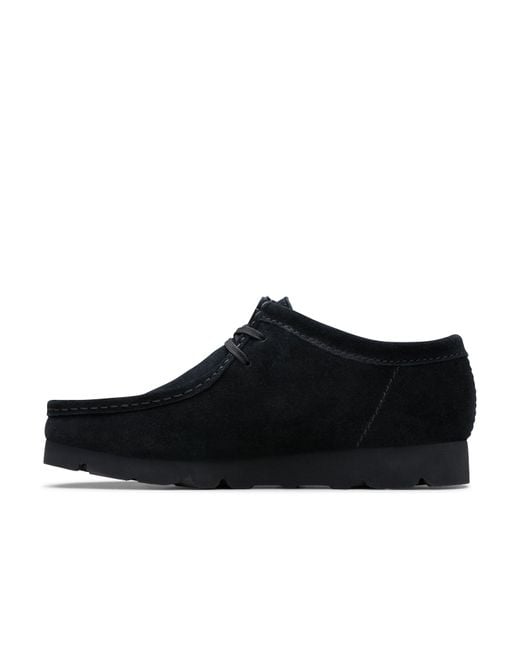 Clarks Black Wallabee Gore-Tex Standard Fit for men