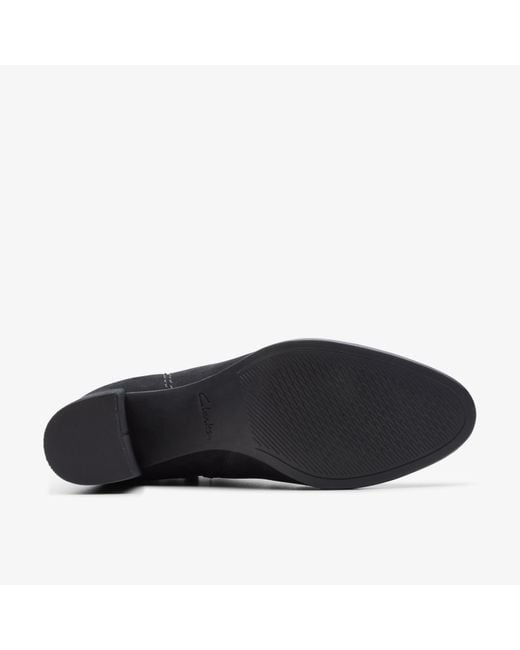 Clarks Black Freva 55 Zip