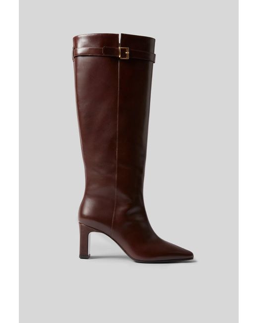 Bottes À Talons Cuir Claudie Pierlot en coloris Brown