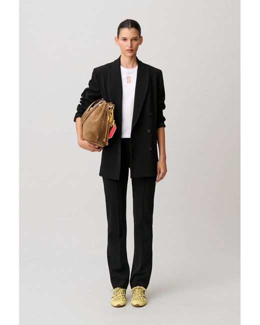 Claudie Pierlot Black Tailored Blazer Jacket