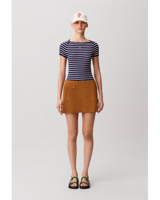 Claudie Pierlot Multicolor Fine Knit Top
