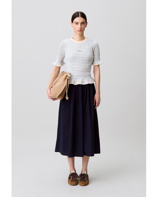 Claudie Pierlot White Knitted Top