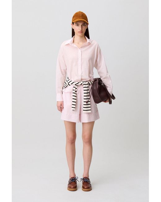 Claudie Pierlot Multicolor Ruffled Back Shirt