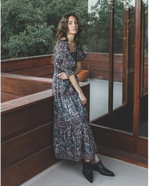 Cleobella Saanvi Ankle Dress | Zuri in Gray | Lyst