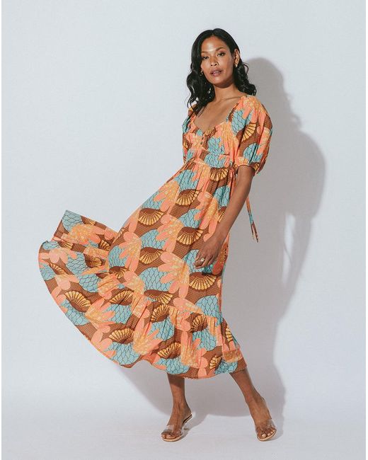 cleobella emmy midi dress