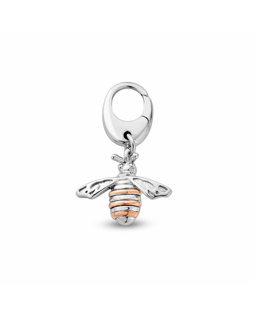 Clogau White Insignia Sterling Honey Bee Charm