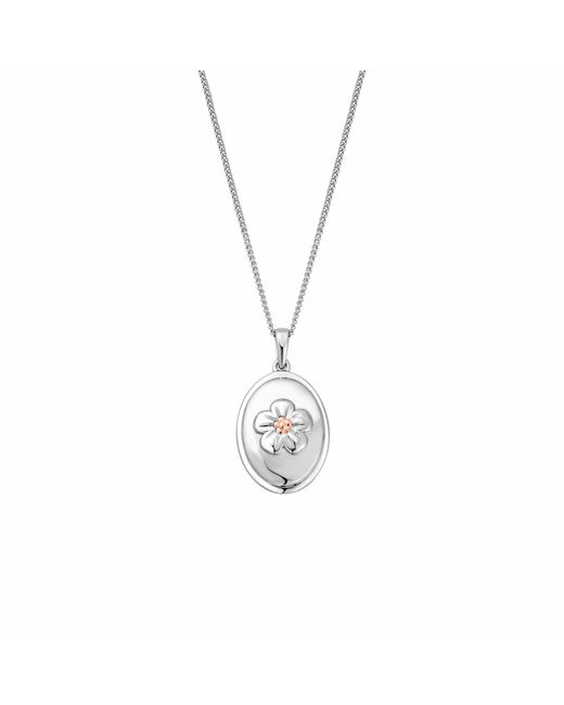 Clogau Metallic Nature's Wonder Sterling Forget-Me-Not Pendant