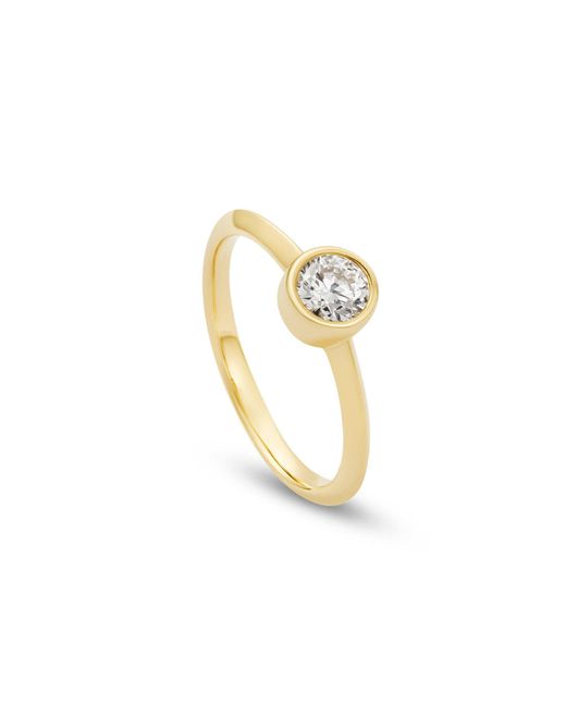 Clogau Metallic Celebration 9Ct Solid Ring With 0.5Ct Lab-Grown Diamond