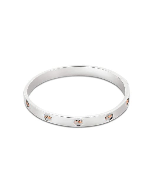 Clogau Metallic Insignia Sterling Bangle