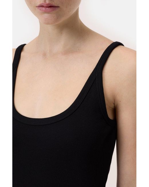 Closed Black Damen Top Mit Schlitz, (Größe)