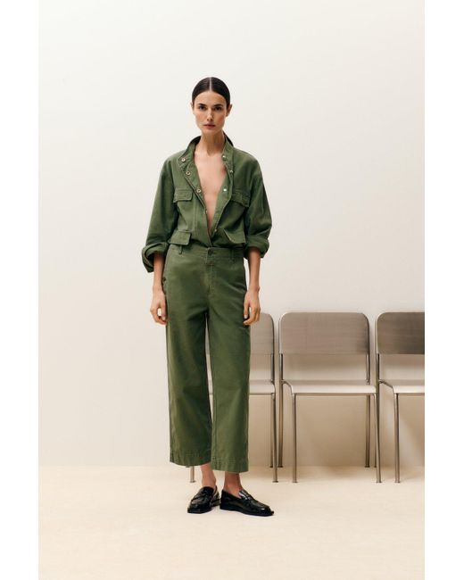 Closed Green Damen Relaxed Pants