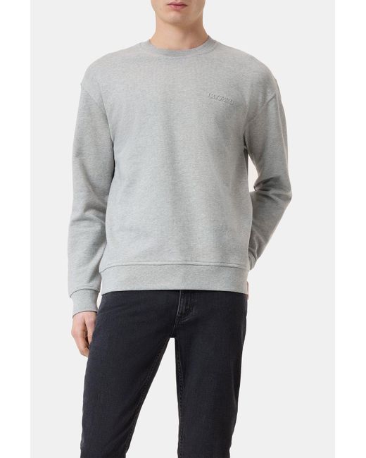Closed Herren Sweatshirt Aus Reiner Bio-Baumwolle, (Größe) in Gray für Herren