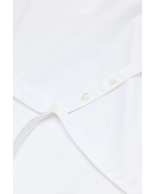 Closed White Damen Bluse Mit Gürtel, (Größe)