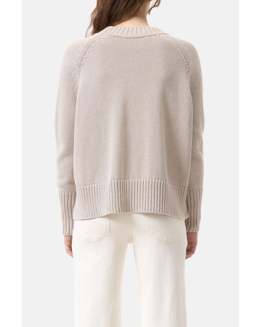 Closed White Damen Strickpullover Aus Bio-Baumwolle, (Größe)