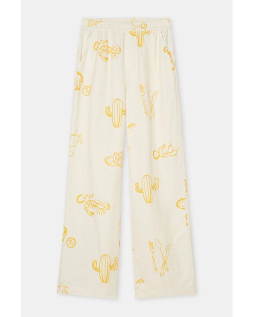 Closed Natural Damen Wide Pants