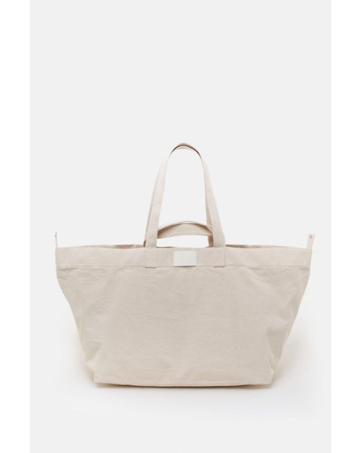 Closed White Damen Tasche Aus Baumwolle