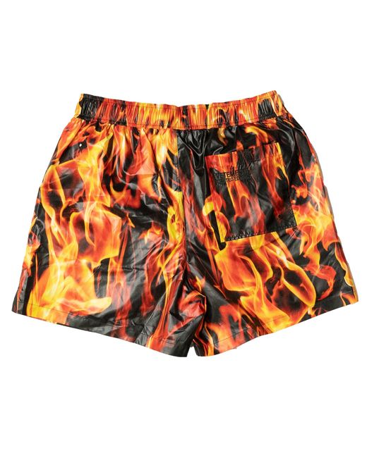 Vetements Synthetic Fire Swim Shorts in 