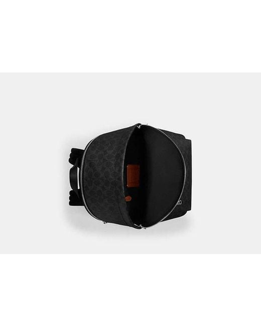 COACH Black Taylor Backpack for men