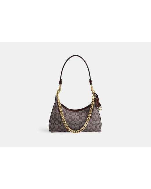 COACH Black Juliet Shoulder Bag 25
