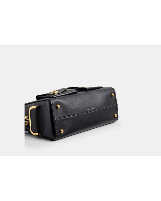 Sac Haversack À Fermeture Turnlock COACH en coloris Black