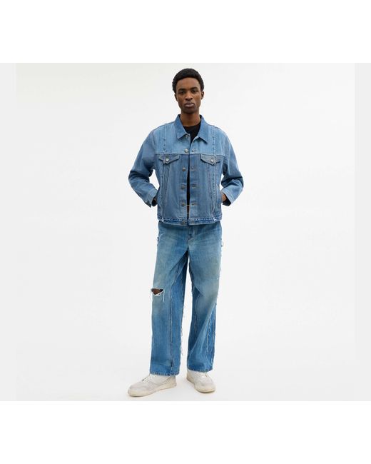 COACH Blue Repurposed Denim Jacket