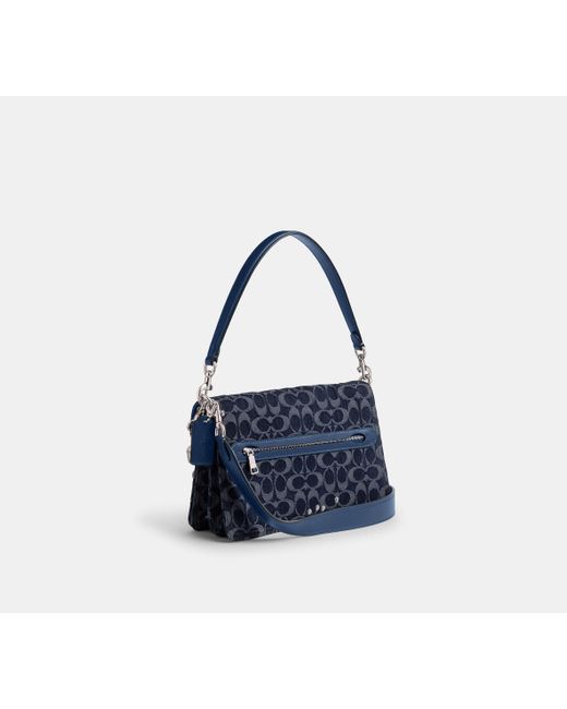 Borsa A Tracolla Chain Tabby di COACH in Black