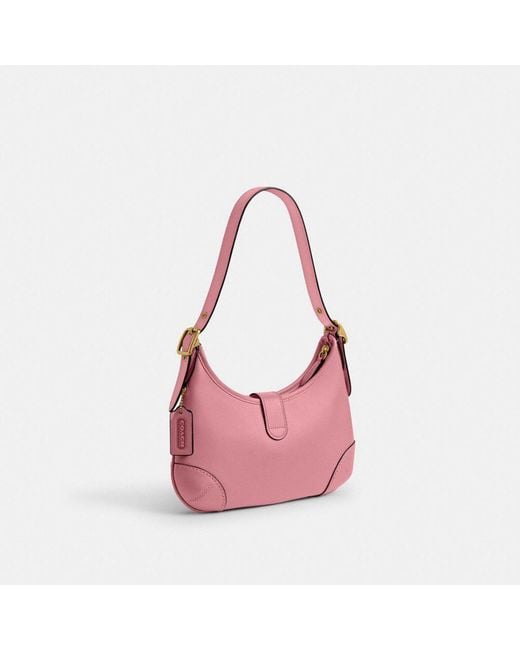 バッグ Coach Hampton Signature Hobo Bag Pink COACH Hamptons Hobo Bag in Pink | Lyst