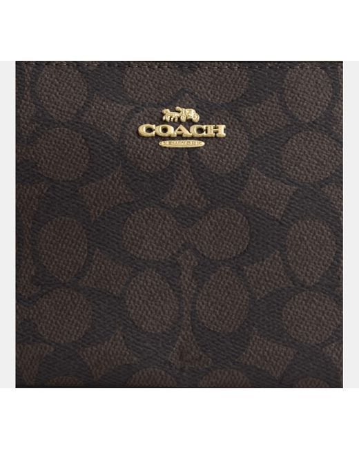 COACH Black Nolita 19 Aus Signature-Canvas