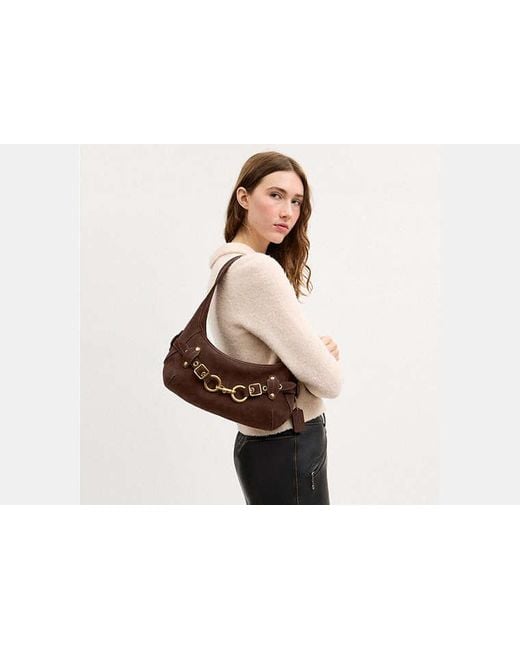 COACH Black Belted Ergo Shoulder Bag