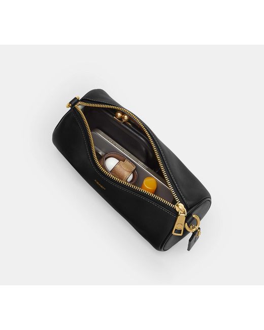COACH Black Barrel Bag