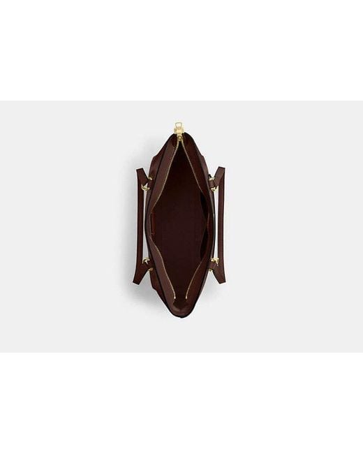 COACH Brown Station Tote Bag