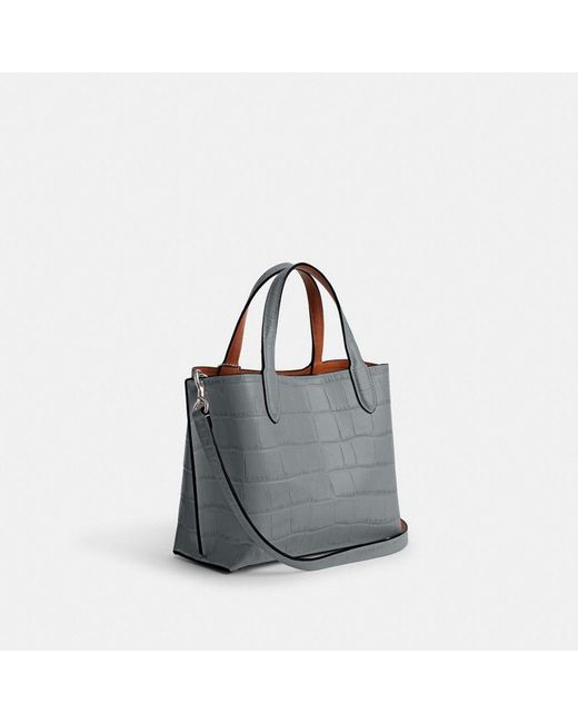 COACH Gray Willow Tote Bag 24