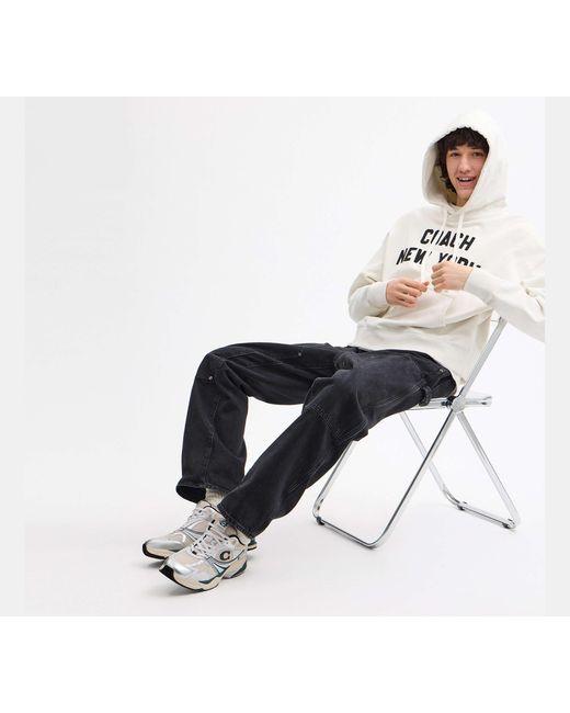 COACH Black Mesh Sneaker for men