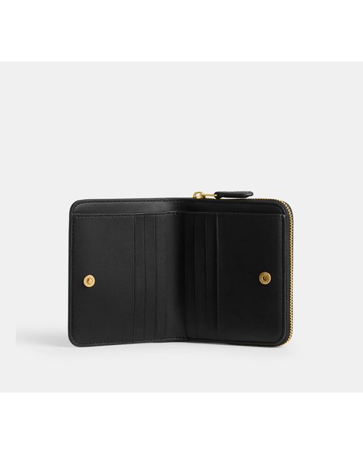 COACH Black New York Billfold Wallet