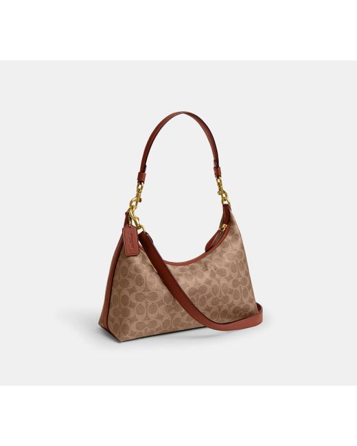 Borsa A Tracolla Juliet di COACH in Black
