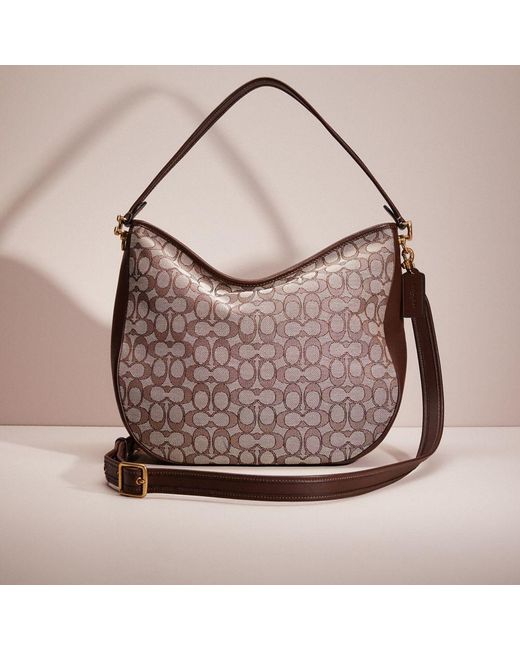COACH Restored Soft Tabby Hobo In Signature Jacquard | Lyst