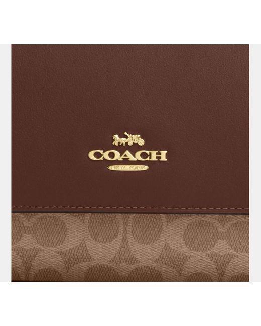 Borsa Con Manico Superiore Klare di COACH in Black