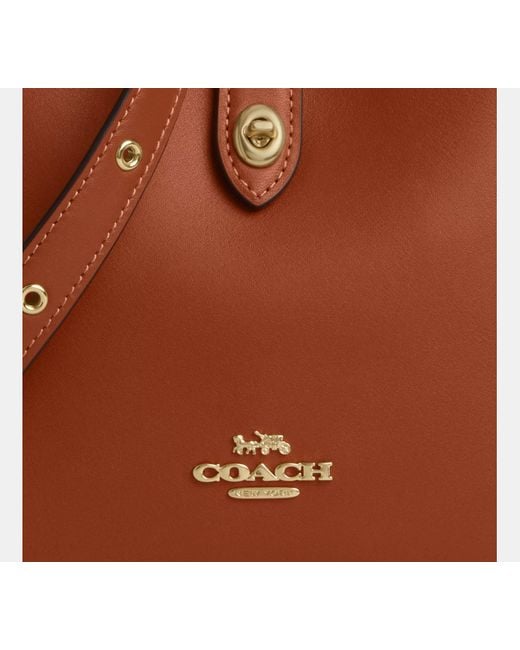 COACH Black Hadley Mini-Umhängetasche