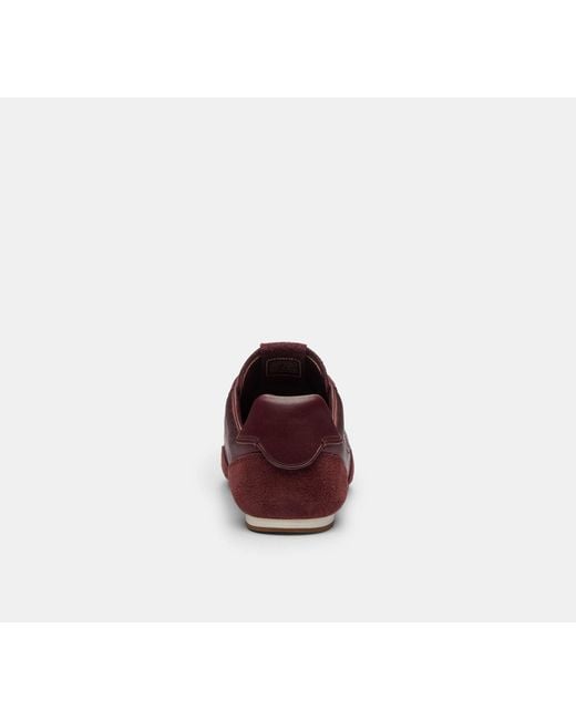 COACH Red Flache Sneaker