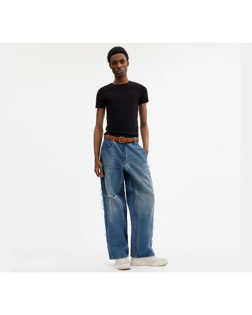 COACH Blue Repurposed Jeans