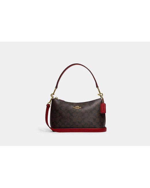 COACH Black Clara Shoulder Bag
